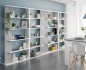 Mesa comedor Kendra extensible cemento/blanco Mesa comedor Kendra extensible cemento/blanco