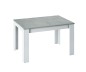 Mesa comedor Kendra extensible cemento/blanco Mesa comedor Kendra extensible cemento/blanco