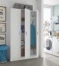 Armario multiusos 3 puertas blanco