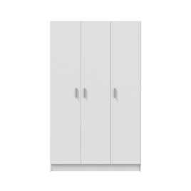 Armario multiusos 3 puertas blanco