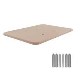 Base tapizada Vega con aireadores y Juego de 6 patas cilindricas