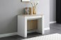 Mesa comedor-consola multifuncion Allongo-Kendra extensible en blanco roble Mesa comedor-consola multifuncion Allongo-Kendra extensible en blanco roble