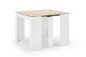 Mesa comedor-consola multifuncion Allongo-Kendra extensible en blanco roble Mesa comedor-consola multifuncion Allongo-Kendra extensible en blanco roble