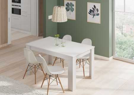 Mesa comedor Kendra extensible blanco artick