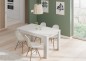 Mesa comedor Kendra extensible blanco artick Mesa comedor Kendra extensible blanco artick