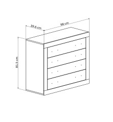copy of copy of Copy of dormitorio modelo lara color cambrian grafito