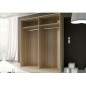 Armario Sara 4 puertas en cambria blanco
