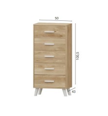 Dormitorio modelo nórdico 12