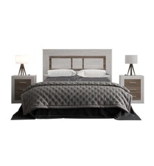 Dormitorio modelo lara 22 color andersen pino gris