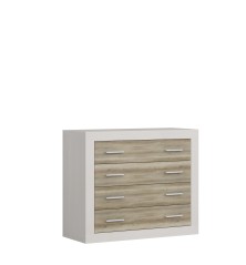 DORMITORIO MODELO LARA 22 COLOR ANDERSEN PINO GRIS