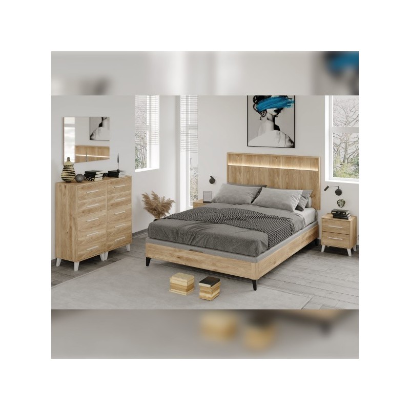 Dormitorio completo modelo Puzzle 08 Dormitorio completo modelo Puzzle 08