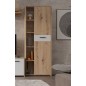 copy of Mueble de salón barato  gulada  color roble arena leds
