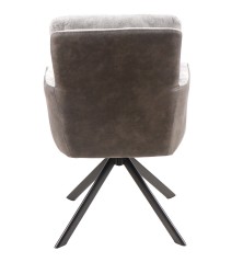 Silla Solul muelles tela gris o beige