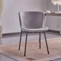 Silla CAIRWEST GRIS CLARO Pata negra