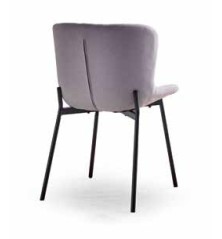 Silla CAIRWEST GRIS CLARO Pata negra
