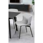 Silla CAIRWEST GRIS CLARO Pata negra