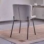 Silla CAIRWEST GRIS CLARO Pata negra