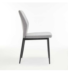 Silla comedor NAMIR Tela Gris