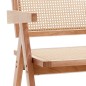 Silla Urubamba madera y ratan