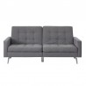 Sofa Cama New York, Clic Clak en Tela Gris Sofás 389,00 € 321,49 €