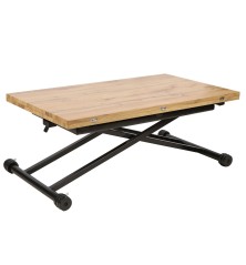 Mesa centro Leskel extensible y elevable