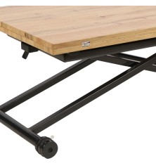 Mesa centro Leskel extensible y elevable