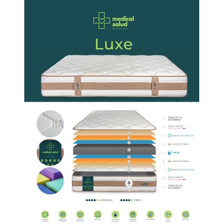 Colchón Luxe  coleccion Medical Salud