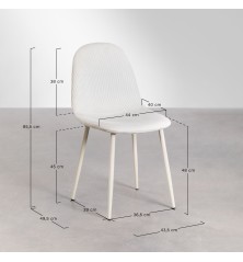 copy of Silla comedor MALI Negro