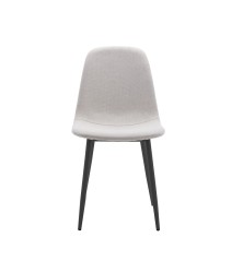 Silla comedor Mila patas negro