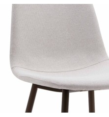 Silla comedor Mila patas negro