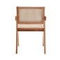 Silla Urubamba madera y ratan