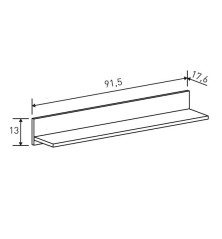Composición Salón Solana 02 moderna en madera rayada – Oferta limitada