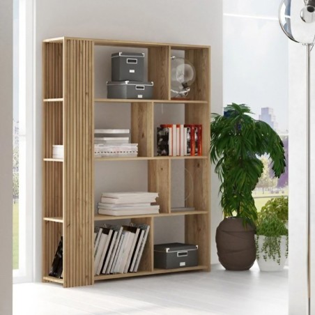 Estantería Solana Moderna | 5 Estantes Abiertos | Estilo Nórdico Barato