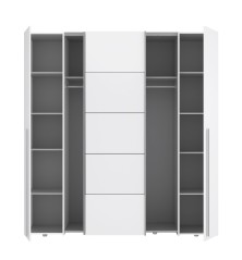 Copy of armario de correderas winner 170x210 blanco