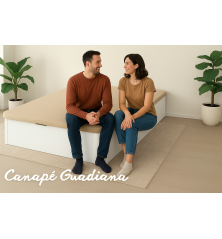copy of Canape grueso 30 con base tapizada