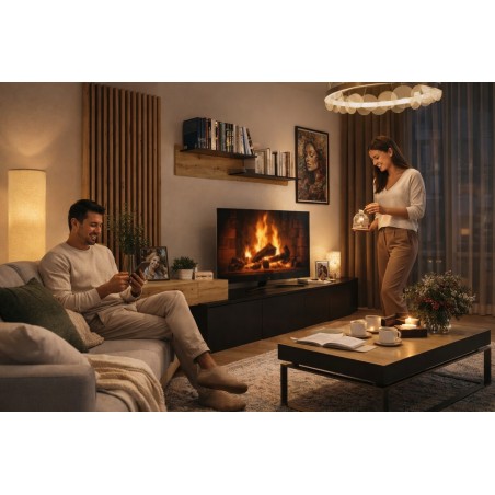 Black Friday 2025 – Salon comedor Rebeca Chloe en Negro/artissan