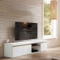 Mueble de t.v. modelo elis en blanco natura