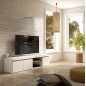 Mueble de t.v. modelo elis en blanco natura