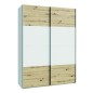 Armario de correderas W18 de  170x210x61,2  blanco artisan