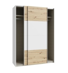 Armario de correderas W18 de  170x210x61,2  blanco artisan