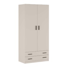 Armario modelo Rapid 2 Puertas 2 Cajones Beig
