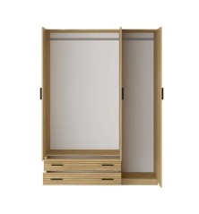 Armario Rapid 3 Puertas 2 Cajones  Mauvella rallas | Decornatur