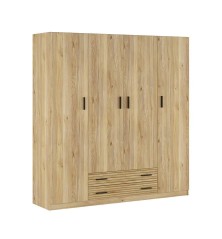 Armario Rapid 4 Puertas 2 Cajones  Mauvella rallas