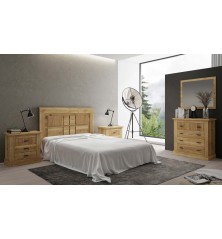 Dormitorio completo Rapid en mauvella rayas