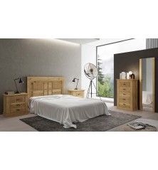 Dormitorio completo Rapid en mauvella rayas