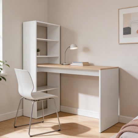 ESCRITORIO CON ESTANTERIA MOD.VILLENA