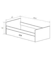 DORMITORIO CON ARMARIO MOD.CHAMPION AMBIENTE 01