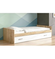 CAMA NIDO CON FRONTAL MOD.CHAMPION CAMBRIA-BLANCO