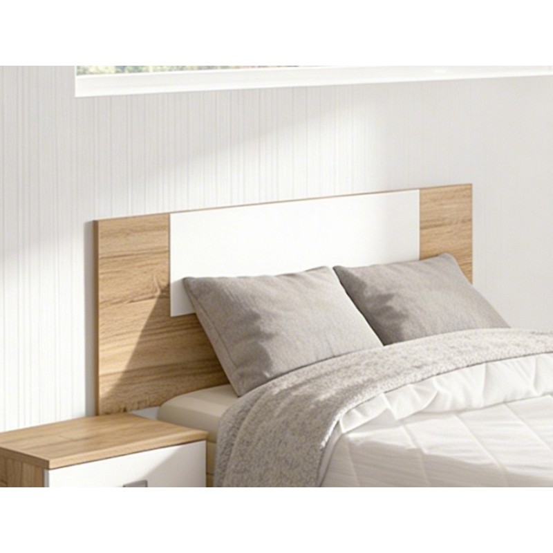 CABECERO JUVENIL MOD.CHAMPION CAMBRIA-BLANCO