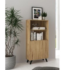 Mueble Bar Solana | Estilo Nórdico y Almacenaje Inteligente para Tu Salón